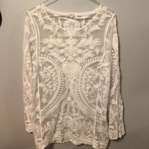 Boho Knit overshirt